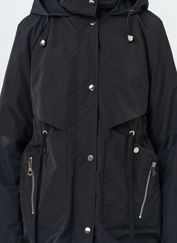 Плащ женский с капюшоном