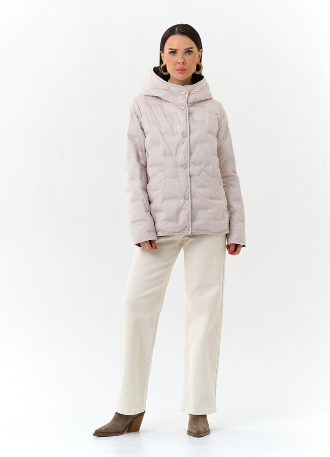 Женская куртка с капюшоном  модель № 32702 в кредит