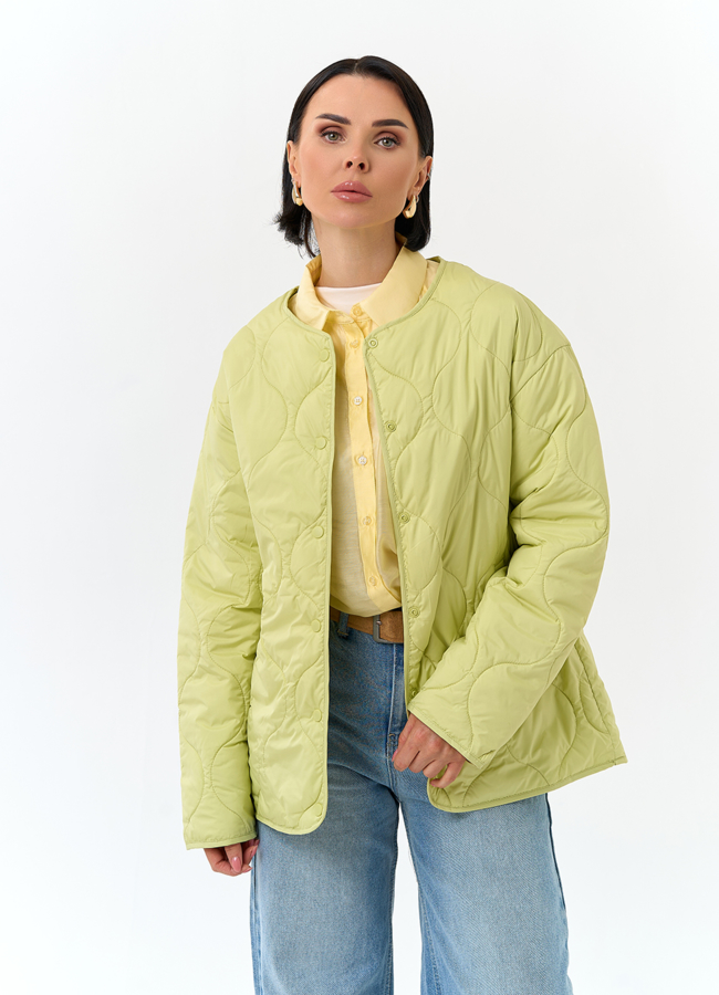 Женская утепленная куртка модель № 32757 универмаг малина