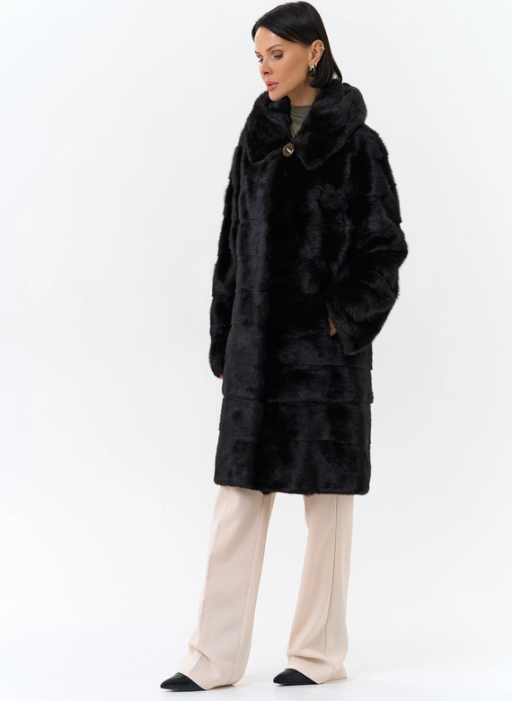 Шуба из норки